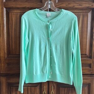 A New Day Light Mint Green Knit Cardigan